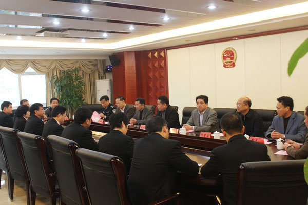 罗源县委领导莅临罗源法院新春慰问