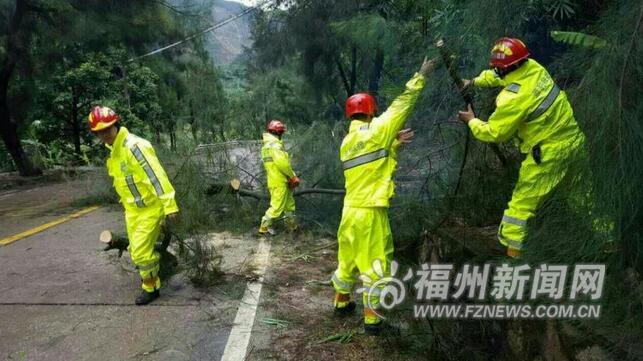 台风“鲇鱼”过后，罗源志愿者在行动