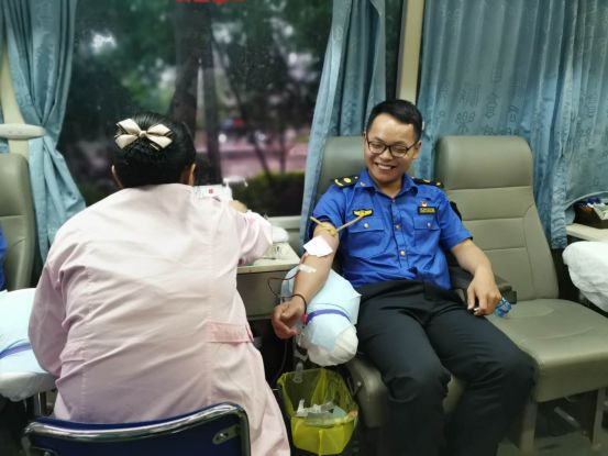 罗源县城建监察大队开展无偿献血志愿活动