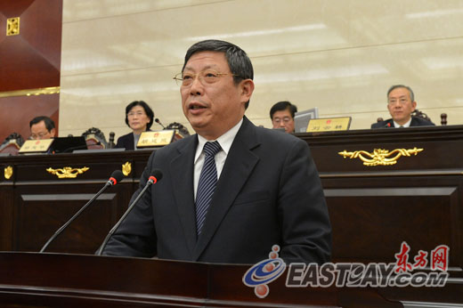 上海市代市长杨雄发言