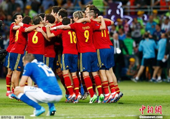 三大社聚焦欧洲杯决赛:西班牙不可阻挡拿下冠军