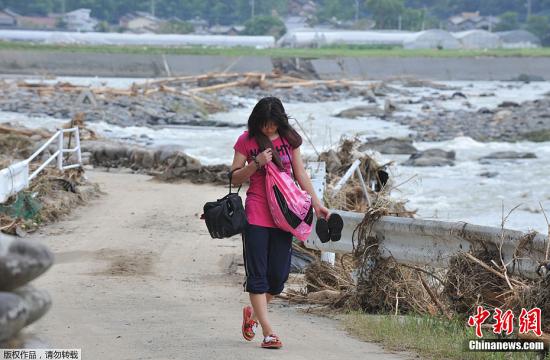 日本九州暴雨死亡人数达30人 近3000人需疏散