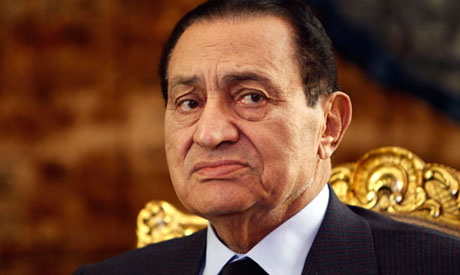 资料图：埃及前总统穆巴拉克