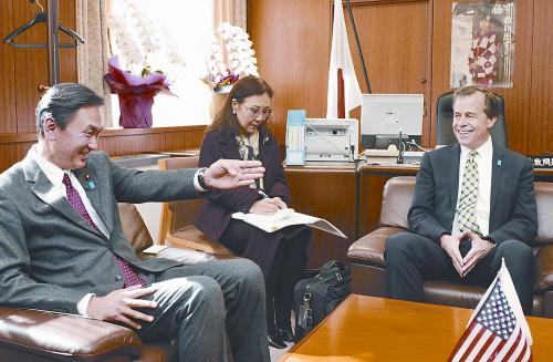 图片说明:29日,美日就朝鲜问题在东京举行磋商。