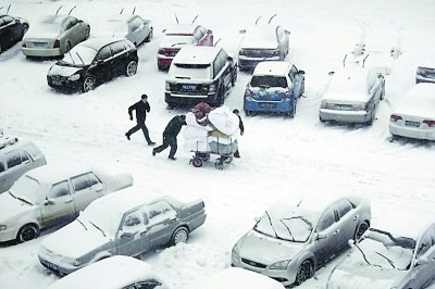 凶猛寒潮席卷中国大部地区 08雪灾或重现(图)