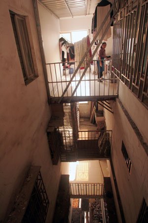 榕中亭街高楼大火