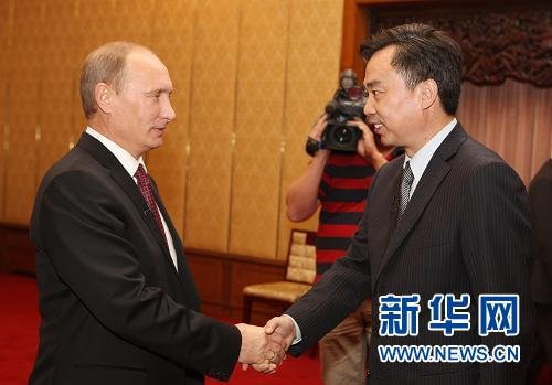 普京：俄中关系达到历史最高水平