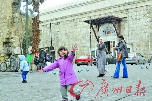 叙利亚首都未现紧张局势 西方媒体无一进入(图)
