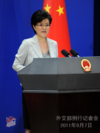外交部：坚决反对美国对台军售