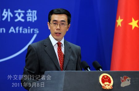 2011年9月8日外交部发言人刘为民举行例行记者会
